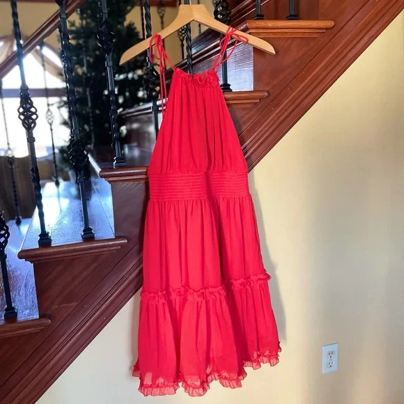 Banana Republic Halter Mini Dress
